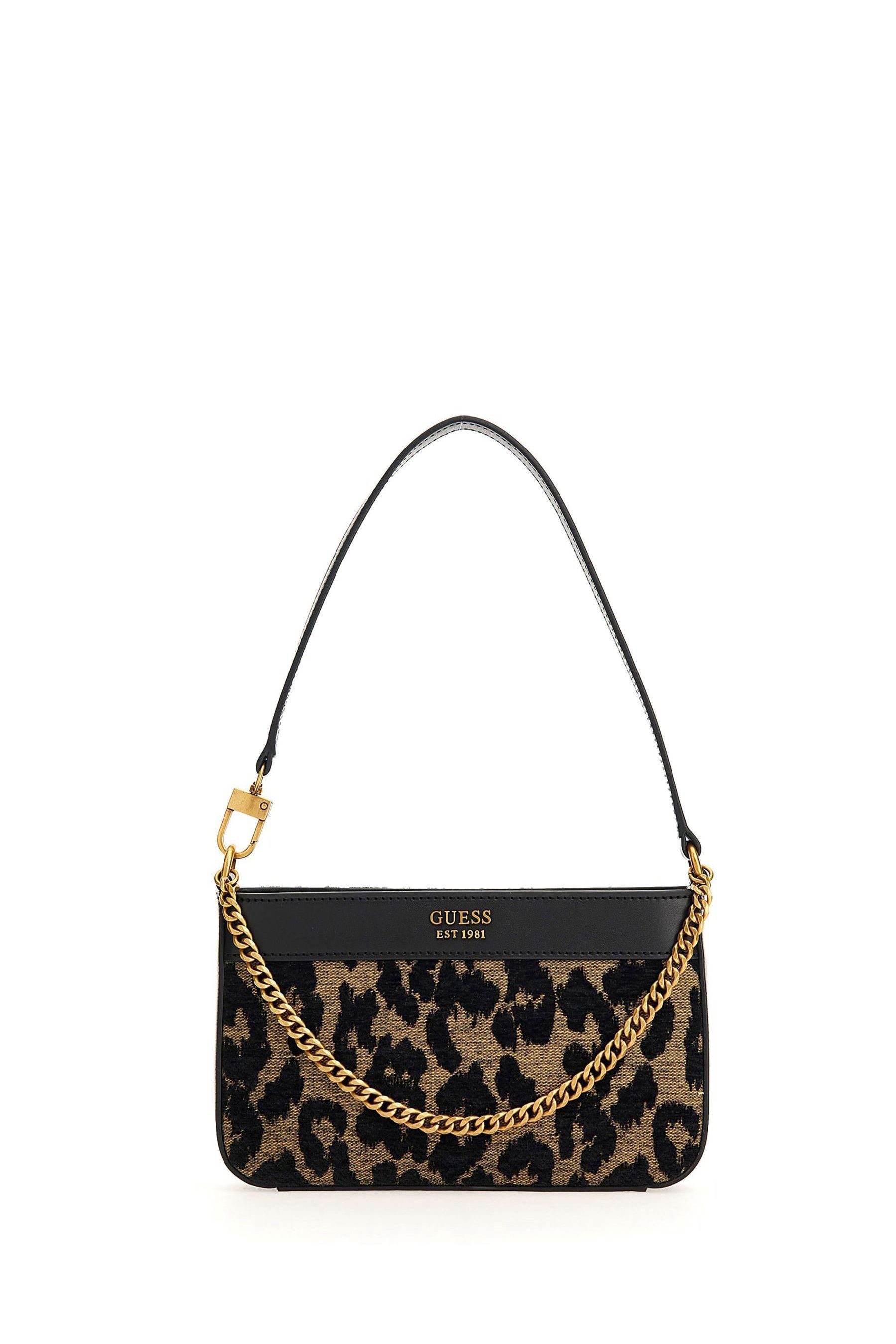 Buy Guess Katey Mini Top Zip Black Shoulder Bag from Next Ireland