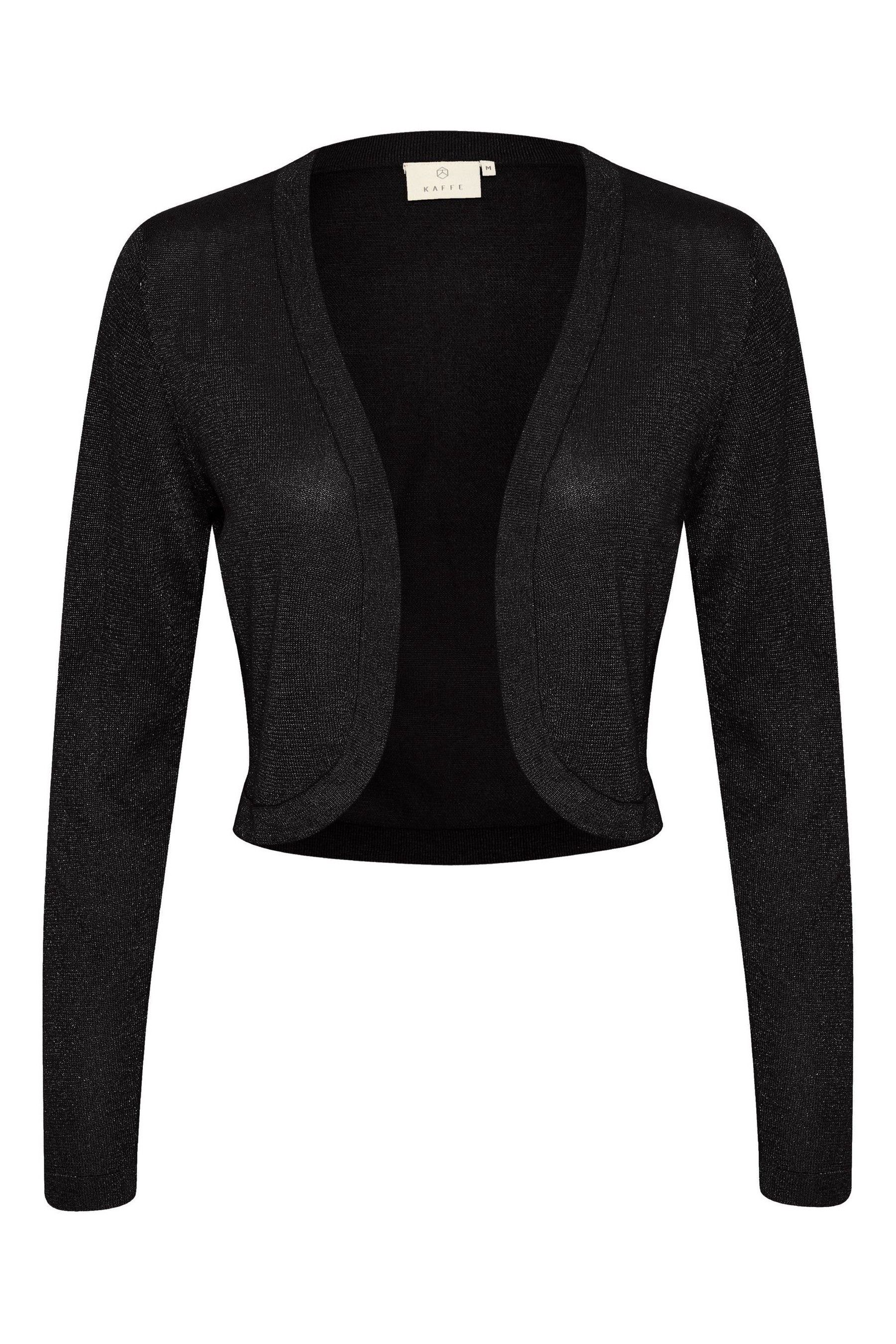 Womens black bolero top