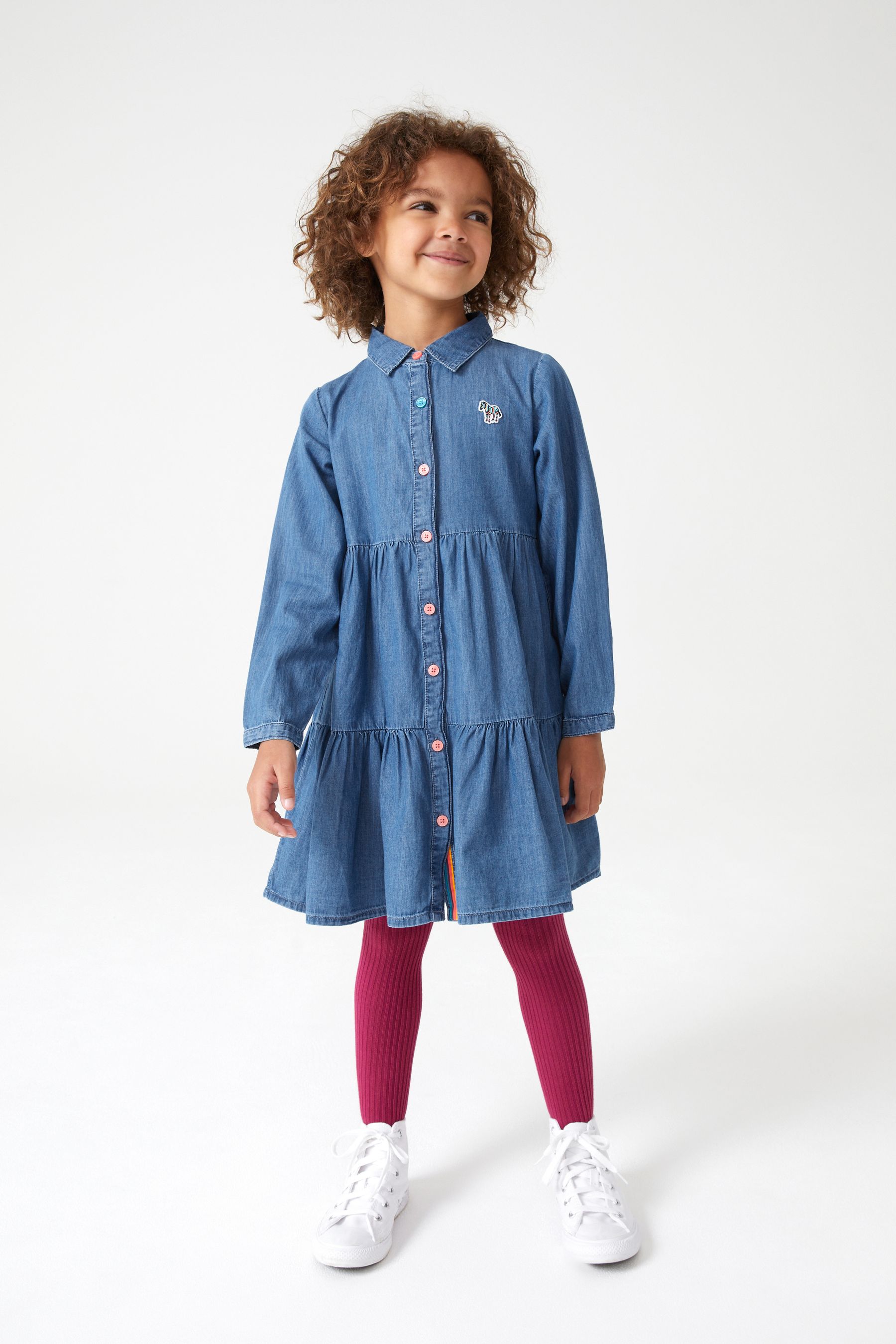 Buy Paul Smith Junior Girls Long Sleeve Chambray Dress from Next Luxembourg