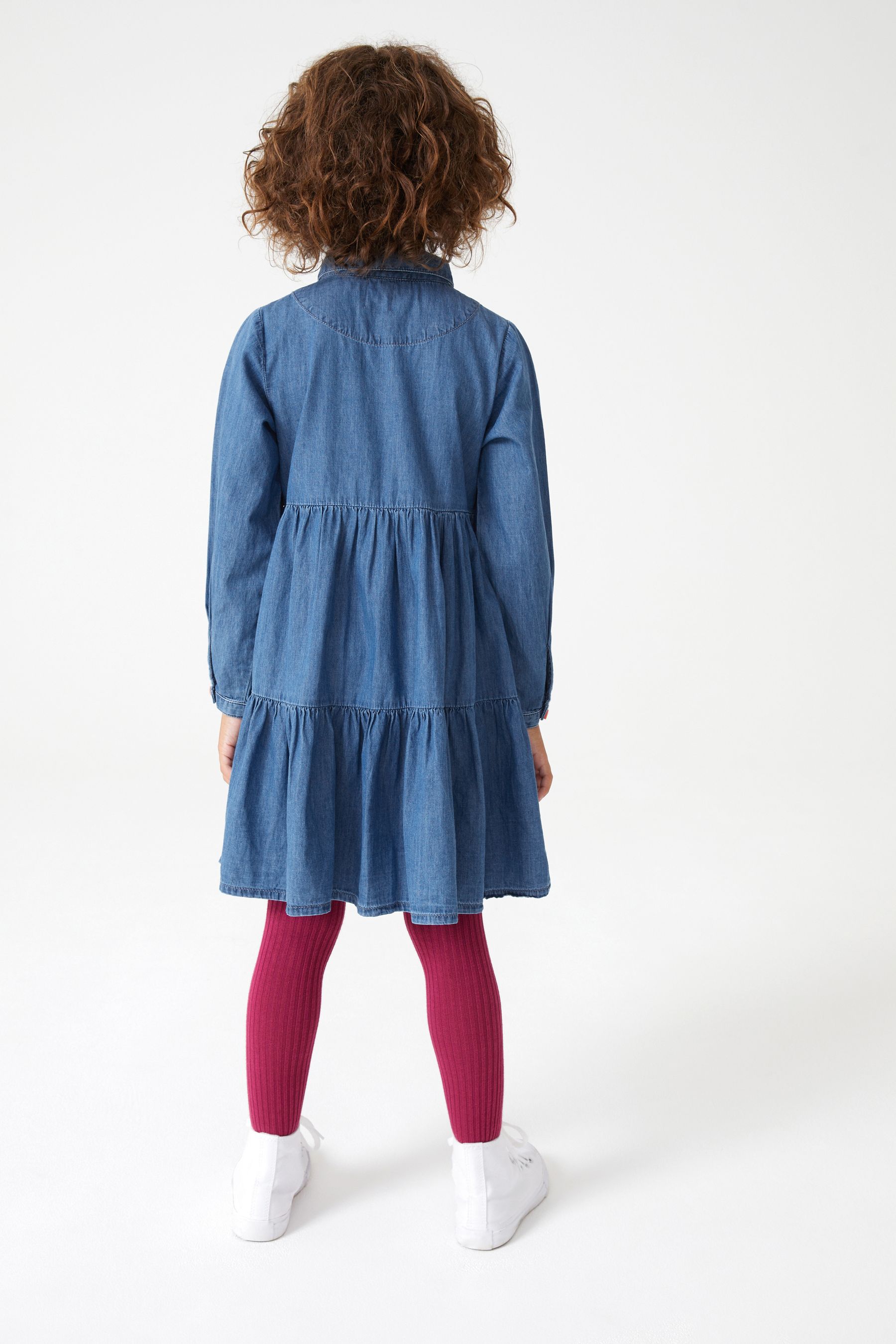Buy Paul Smith Junior Girls Long Sleeve Chambray Dress from Next Luxembourg
