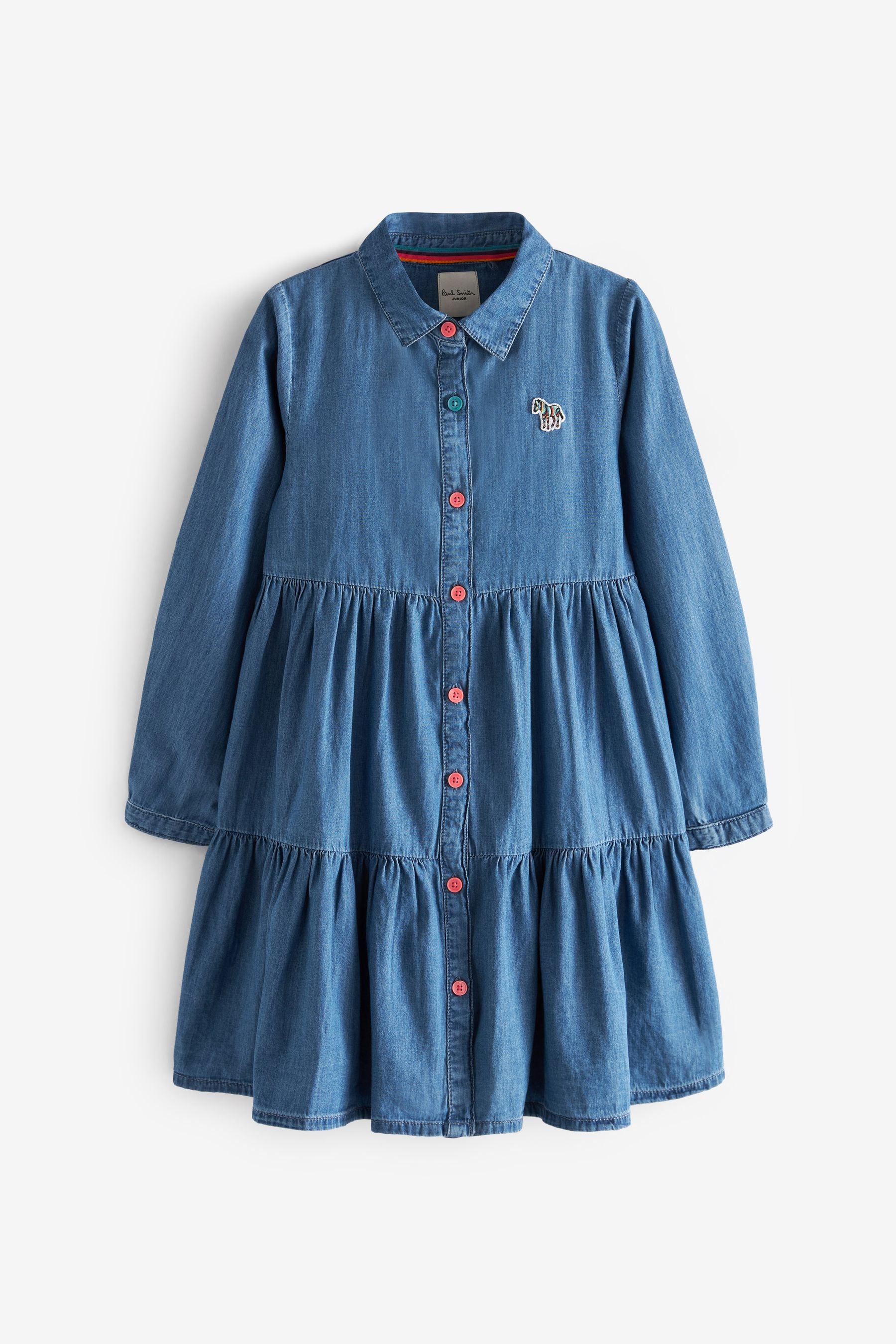 Juniors chambray dress clearance