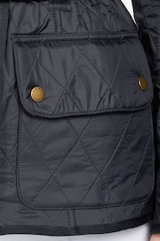 Barbour® International Blue Polar Quilted Jacket - Image 7 of 10