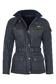 Barbour® International Blue Polar Quilted Jacket - Image 9 of 10