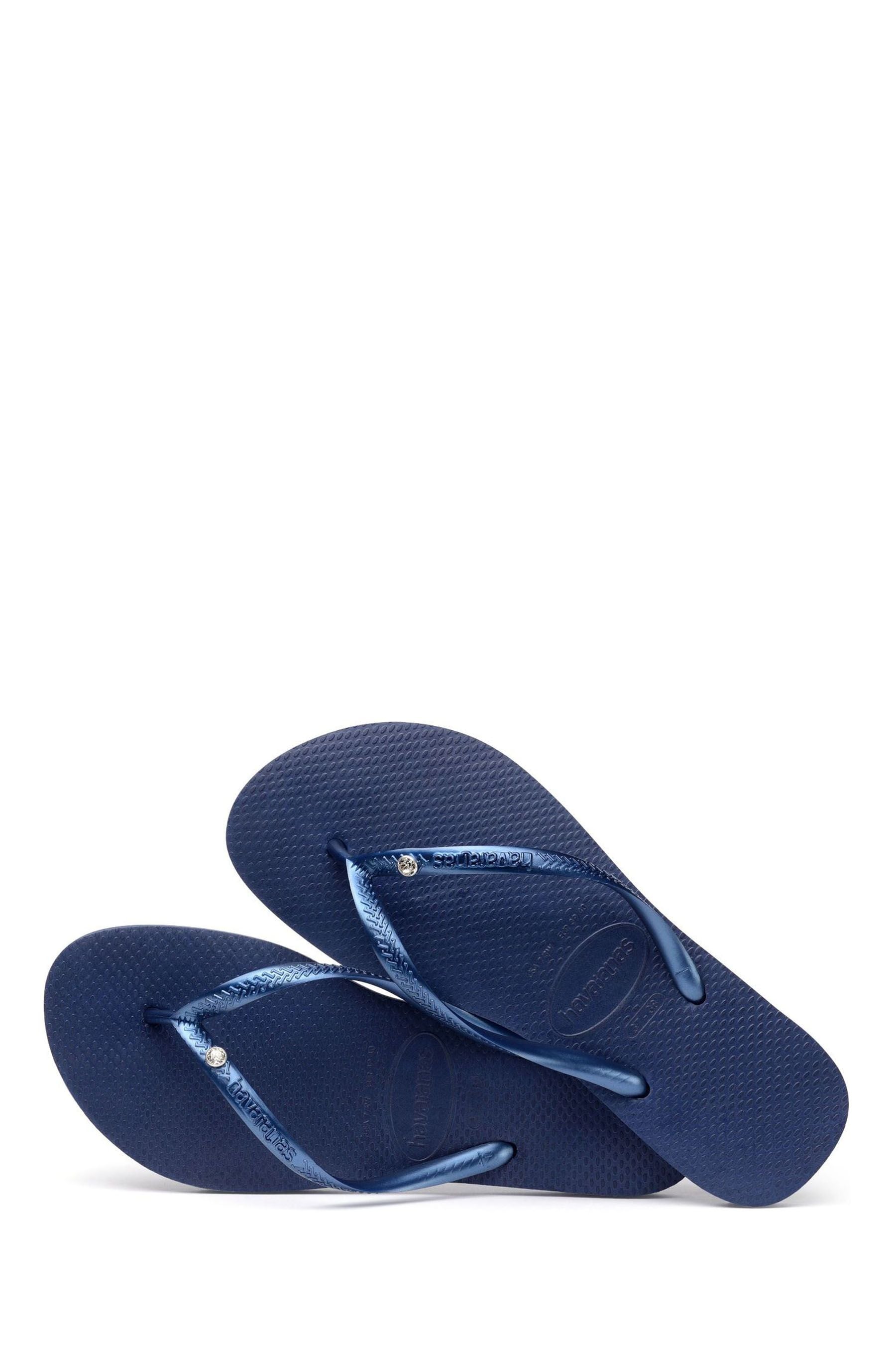 Navy blue havaianas slim best sale
