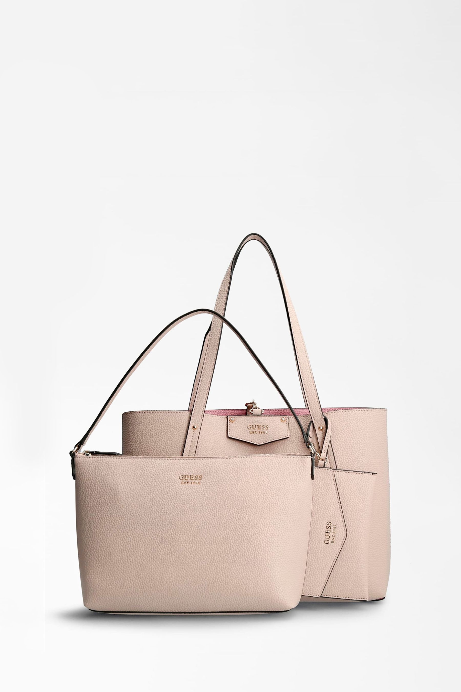 Buy Guess Cream Eco Brenton Tote Bag from Next Belgium