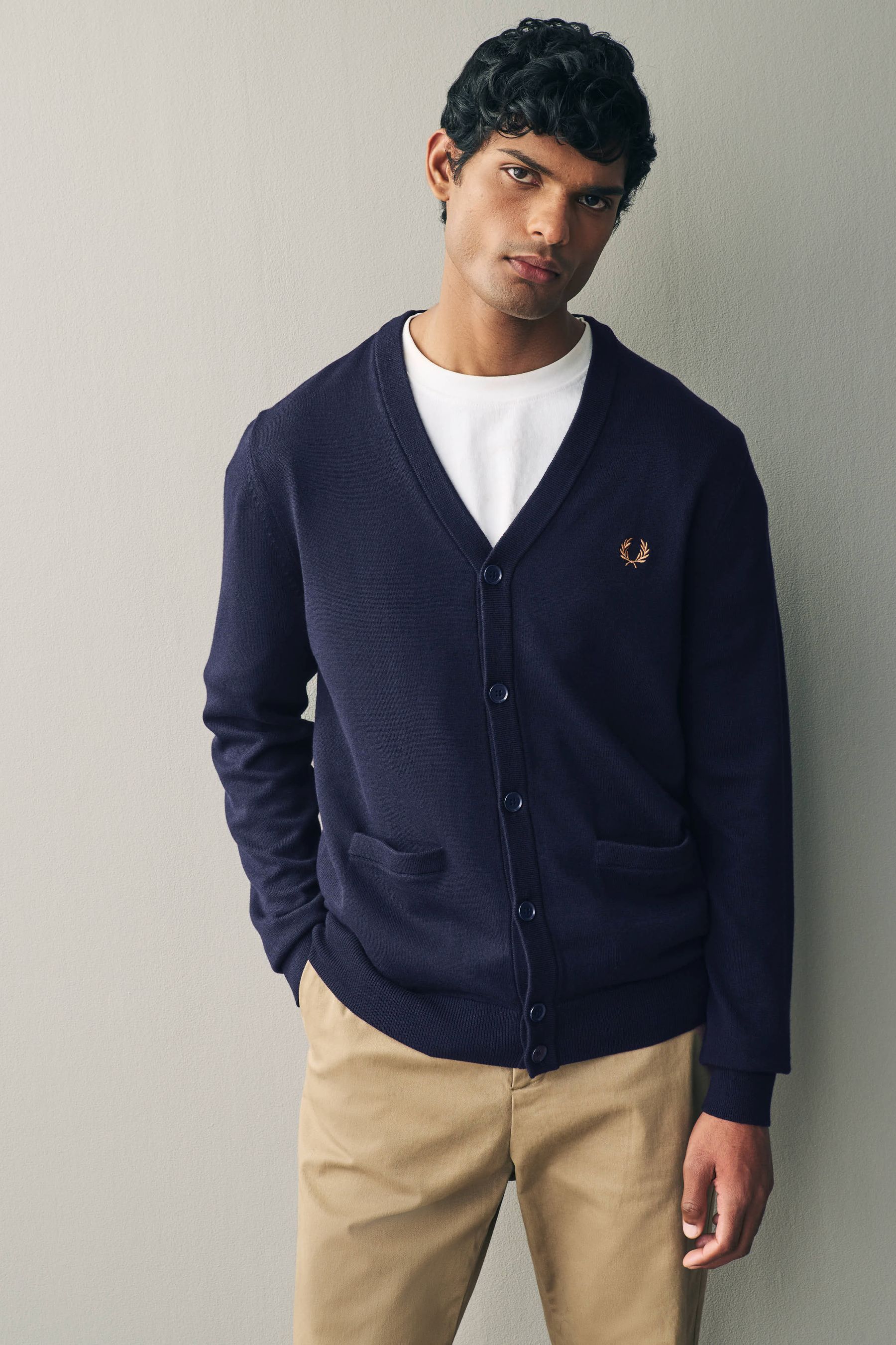 Fred perry mens cardigans top