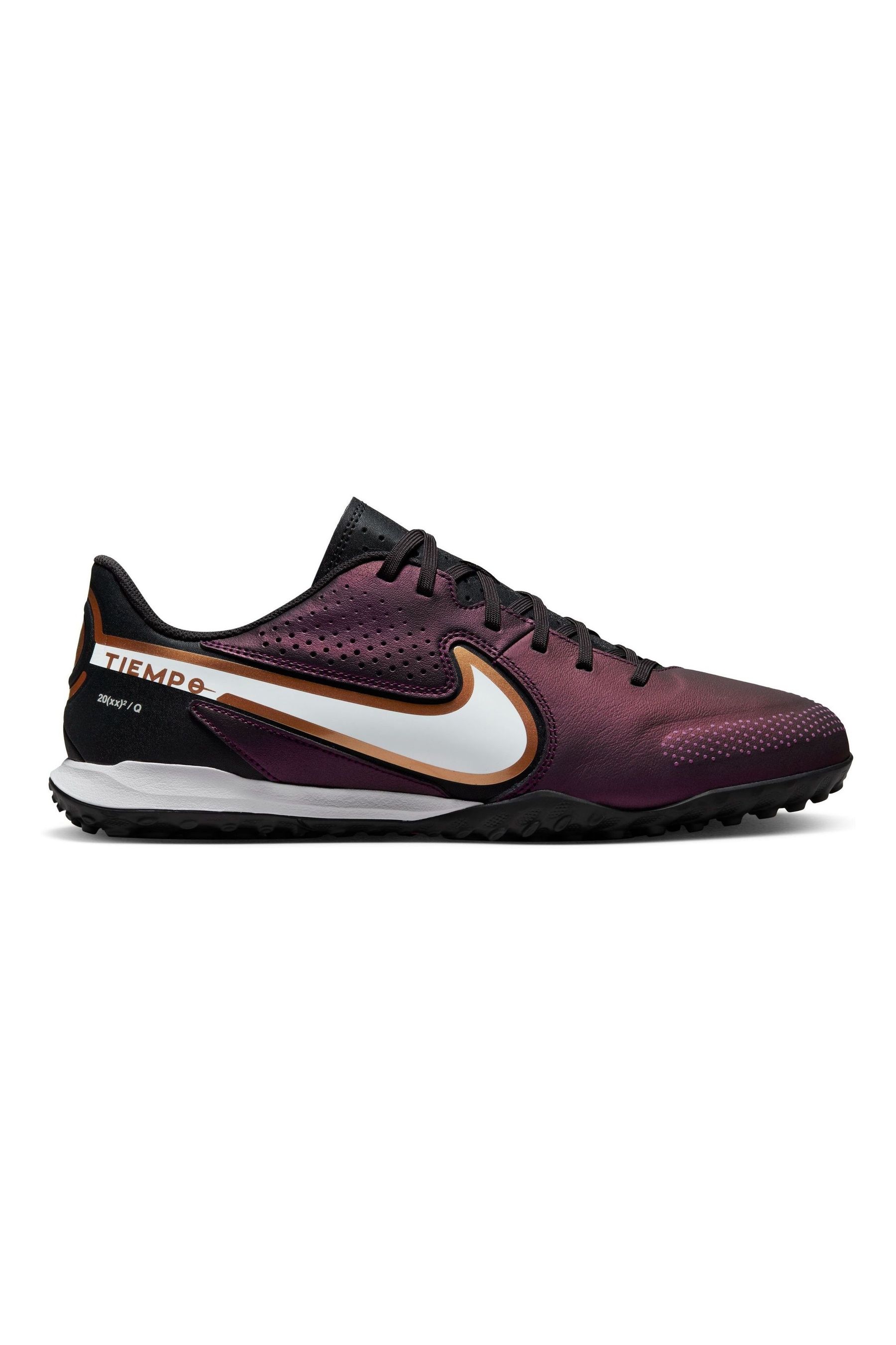 Buy Nike Purple Legend 9 Turf Football Boots from Next Luxembourg