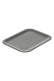 Orthex Grey Smartstore Set of 4 13L Baskets With Lids - Image 5 of 6