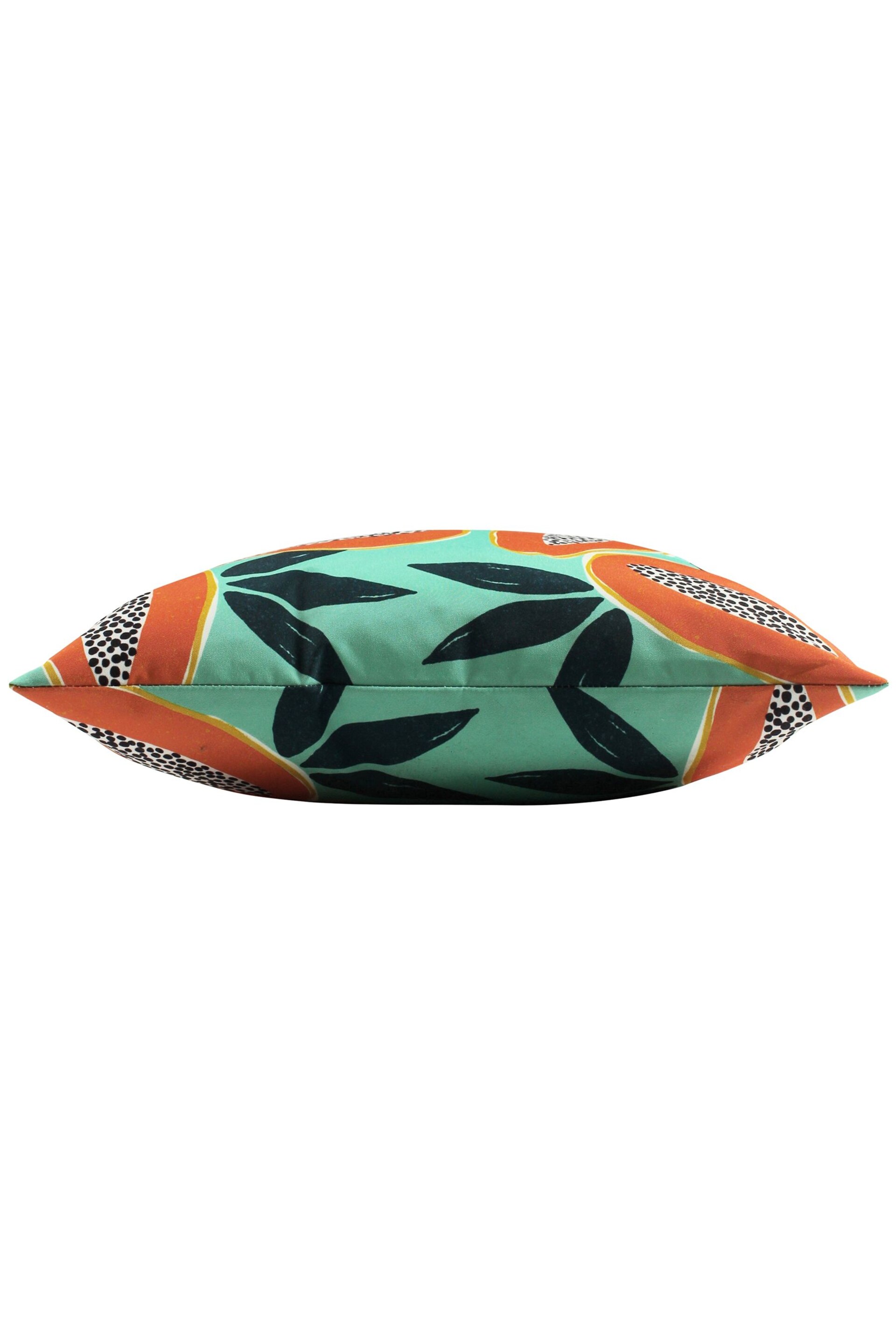 furn. Aqua Blue Papaya Water Resistant Outdoor Cushion - Image 4 of 4