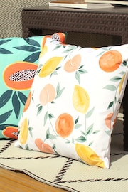 furn. White Les Fruits Water Resistant Outdoor Cushion - Image 2 of 5