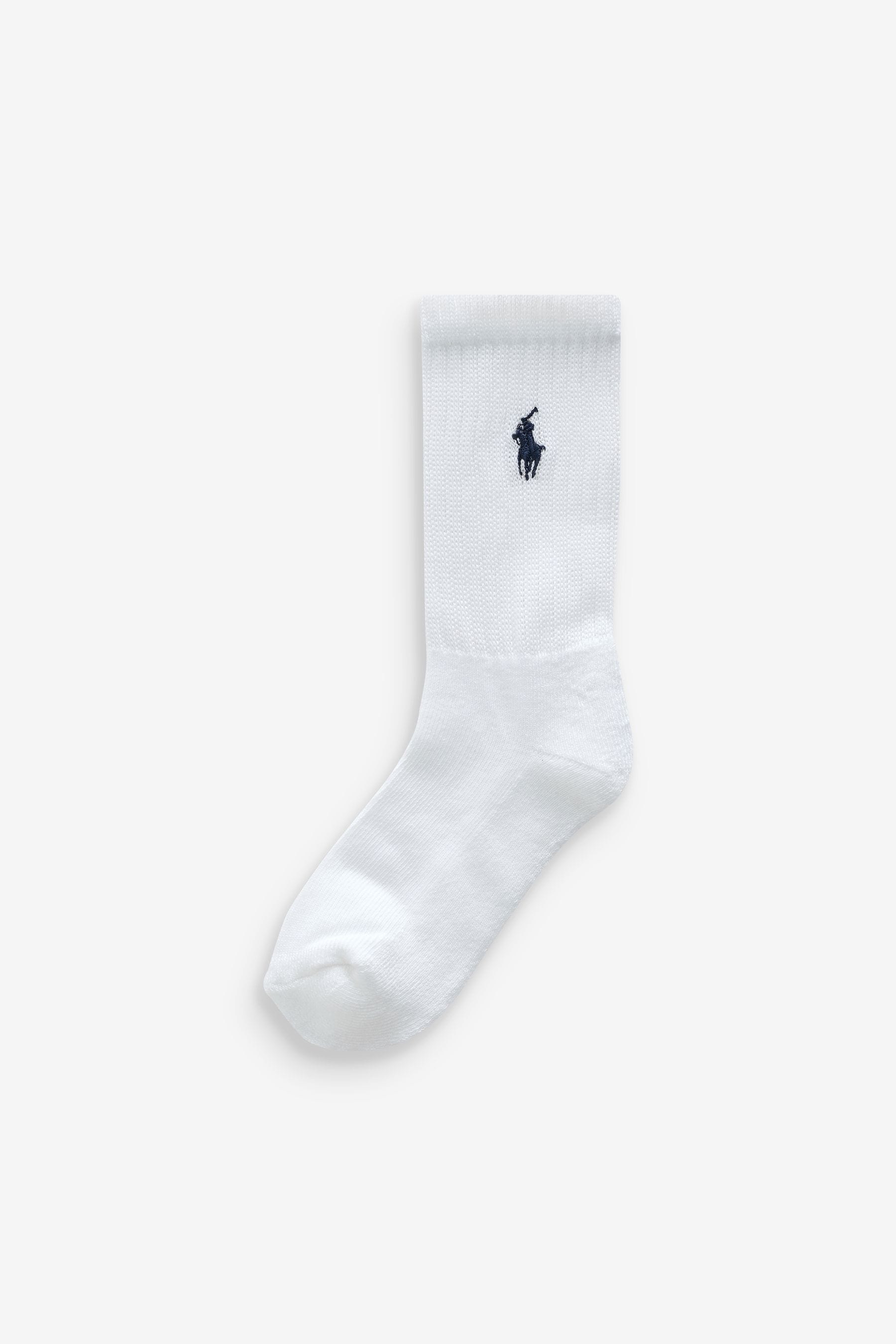 Polo ralph lauren white socks new arrivals