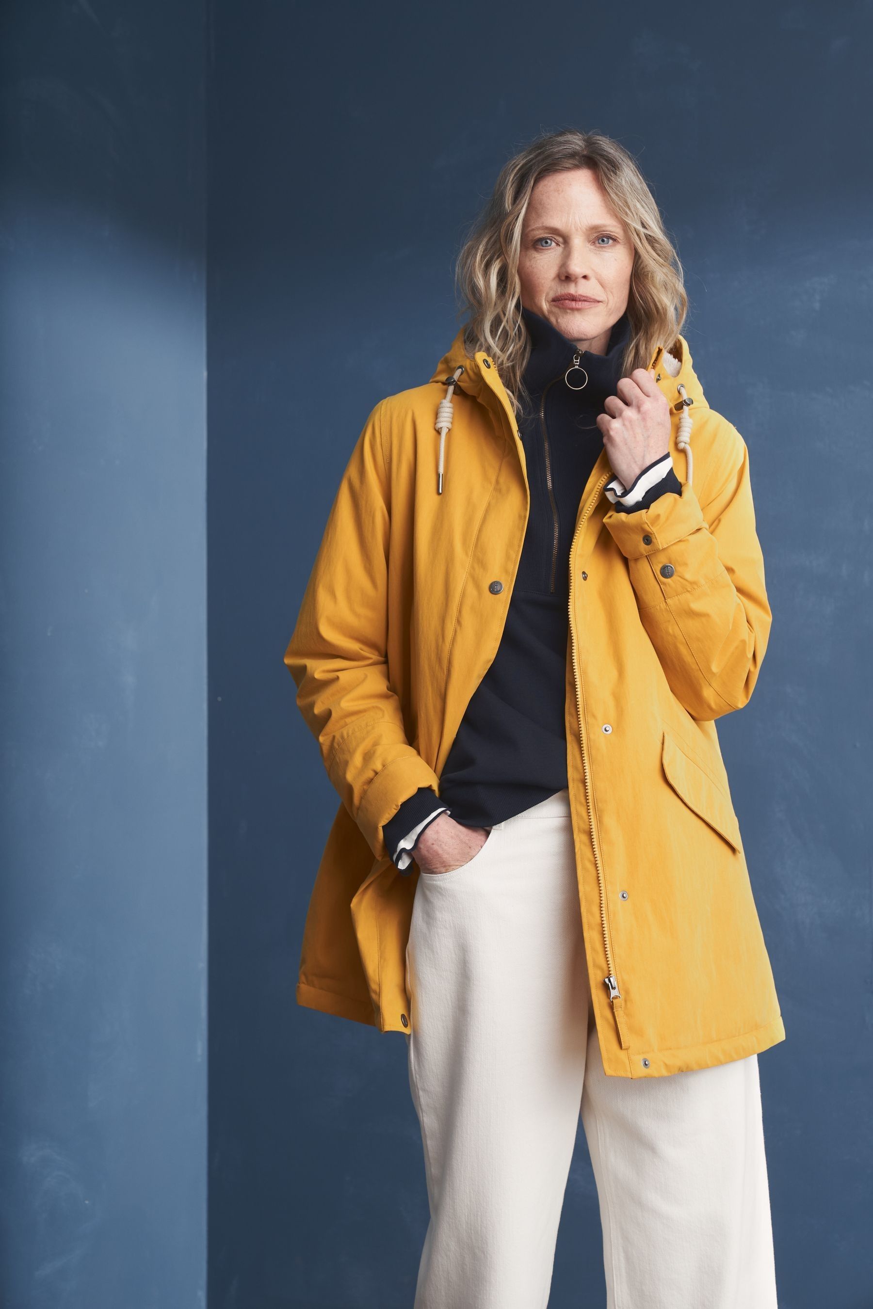 Buy Seasalt Cornwall Yellow River Sea Waterproof Coat from Next Denmark