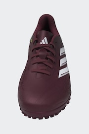 adidas Red/White Football Copa Pure II Club Turf Kids Boots - Image 9 of 18