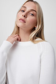 French Connection Lilly Mozart 100% Cotton Crew Neck Jumper - Image 4 of 5