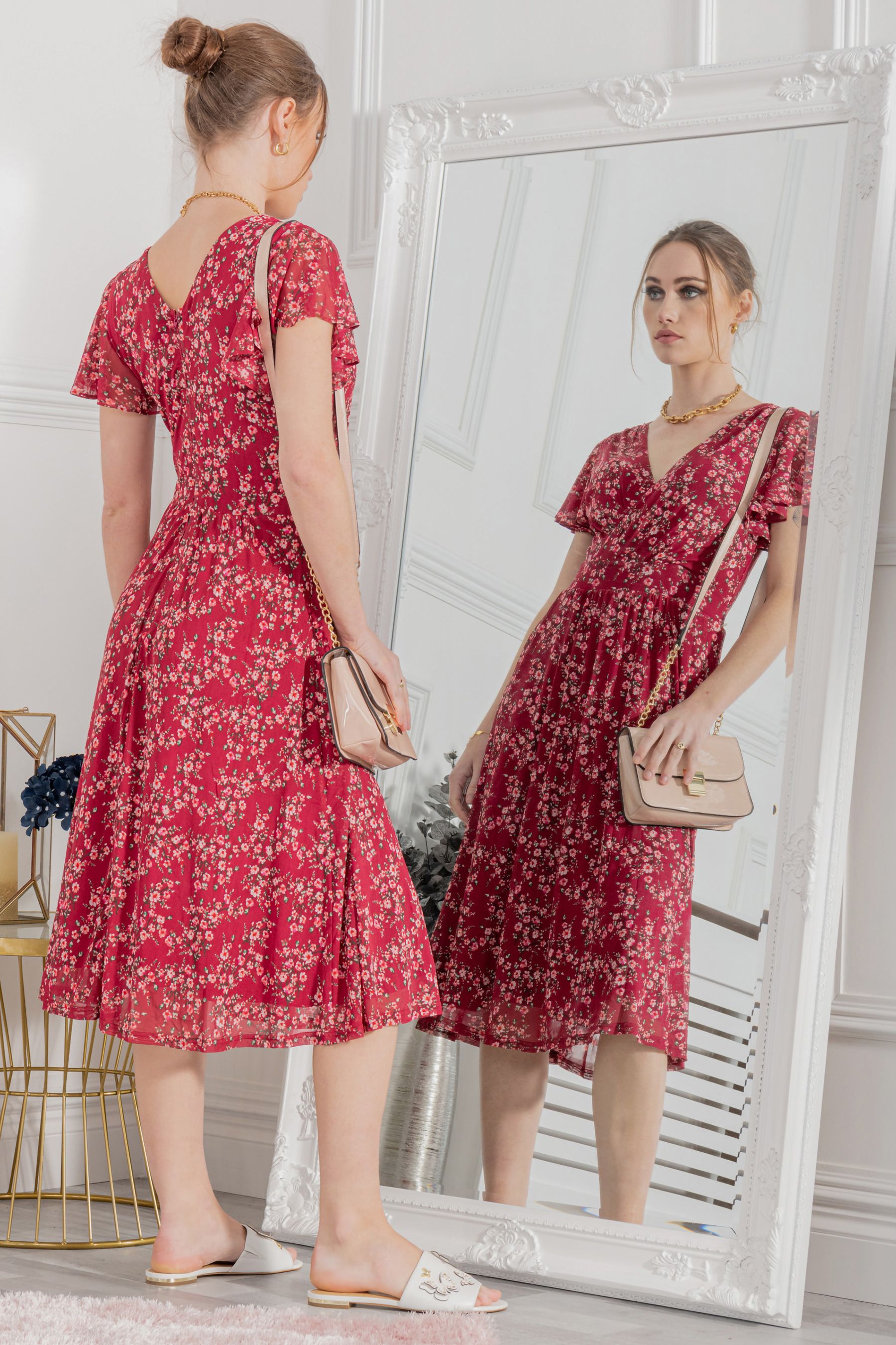 Jolie moi retro tea dress store