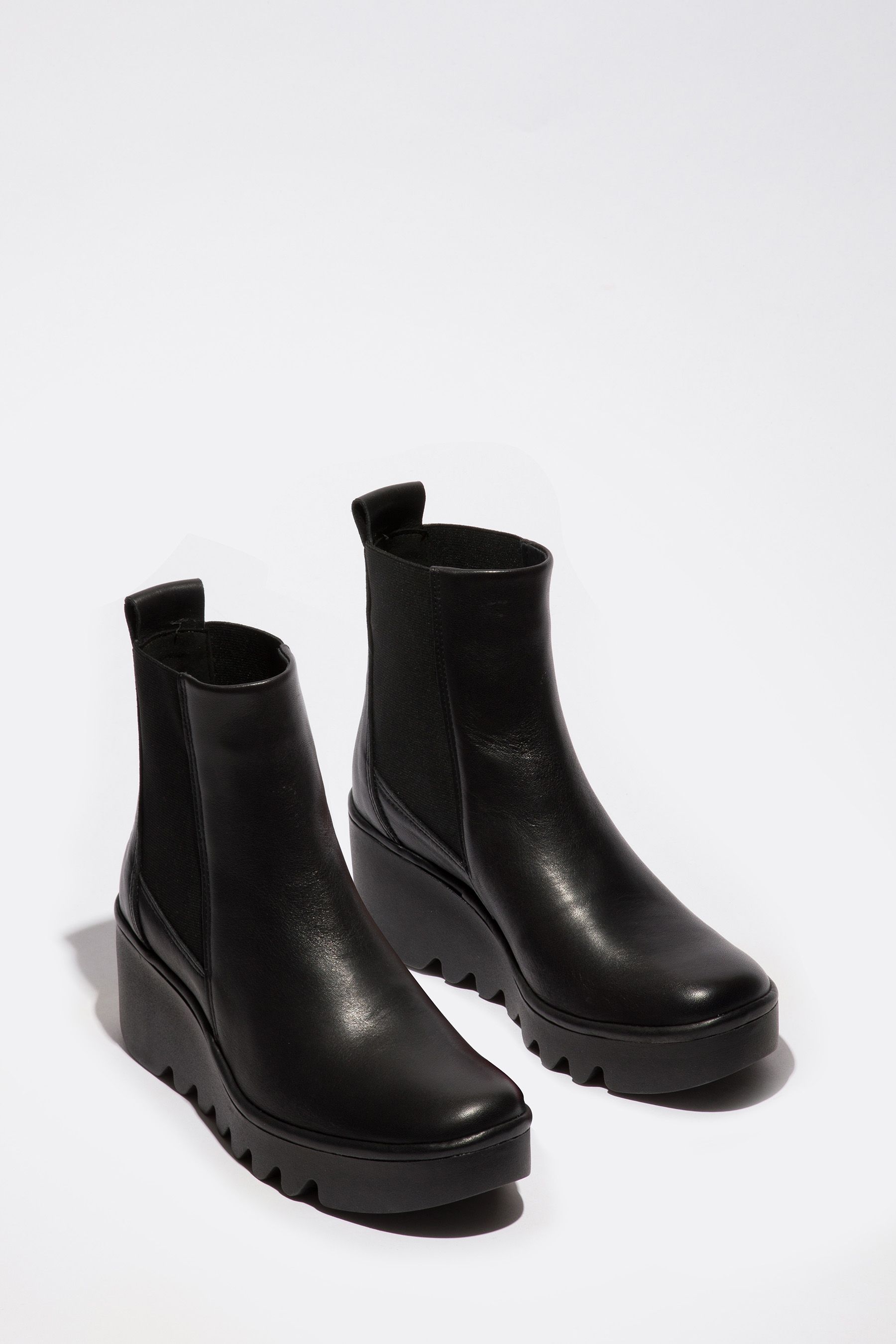 Black wedge booties canada deals