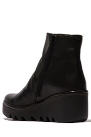 Fly London Brom Black Wedge Boots - Image 3 of 4