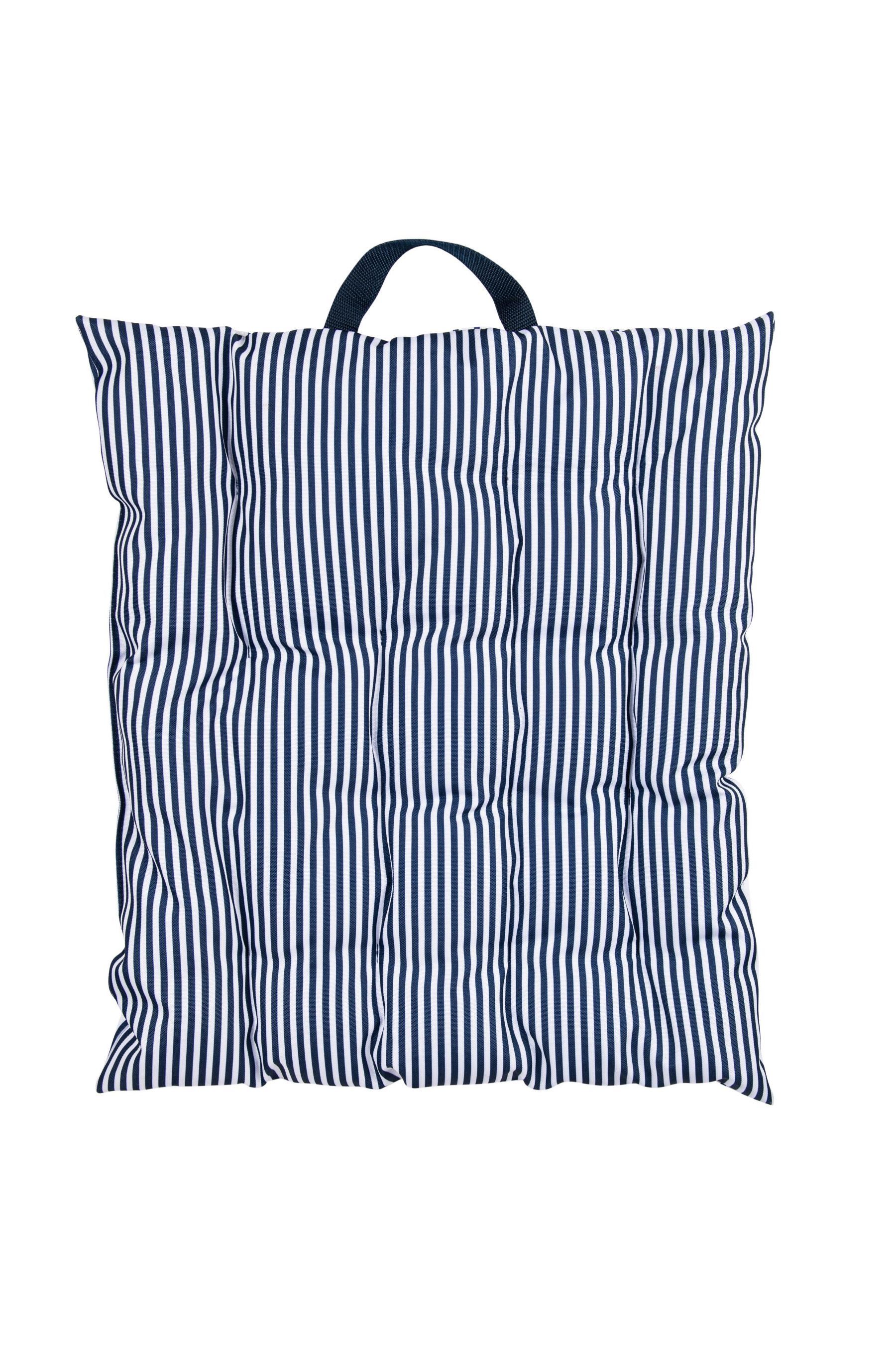 Buy Navigate Blue Three Rivers Floor Cushion from Next Luxembourg