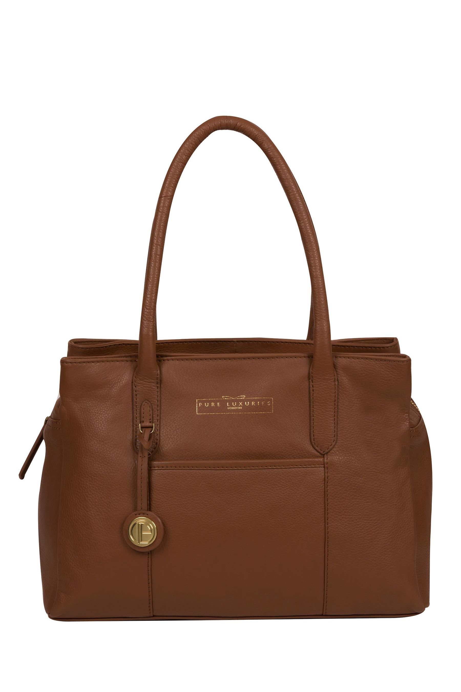 Buy Pure Luxuries London Chatham Leather Handbag from Next Luxembourg