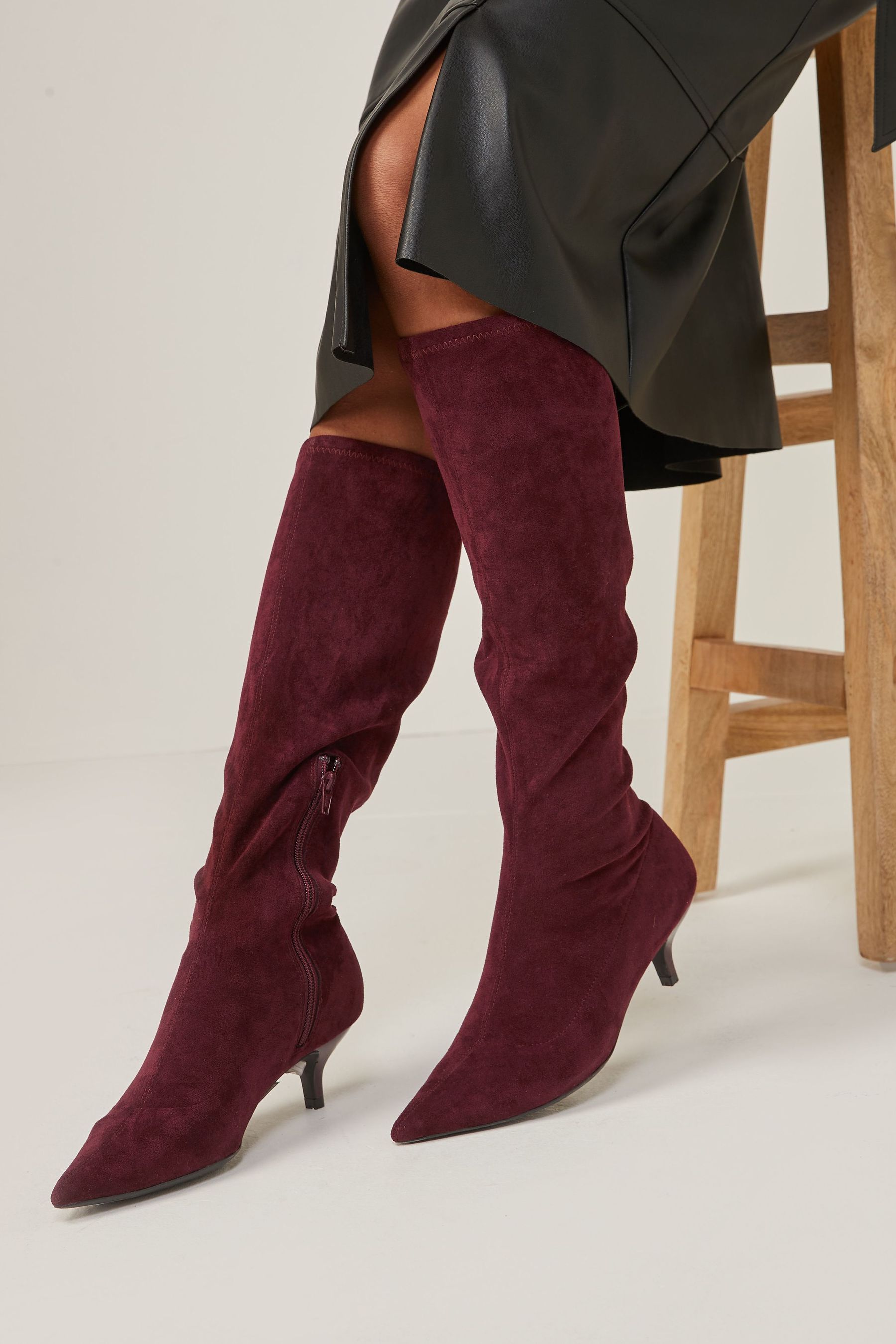 Red and black sock boots new arrivals
