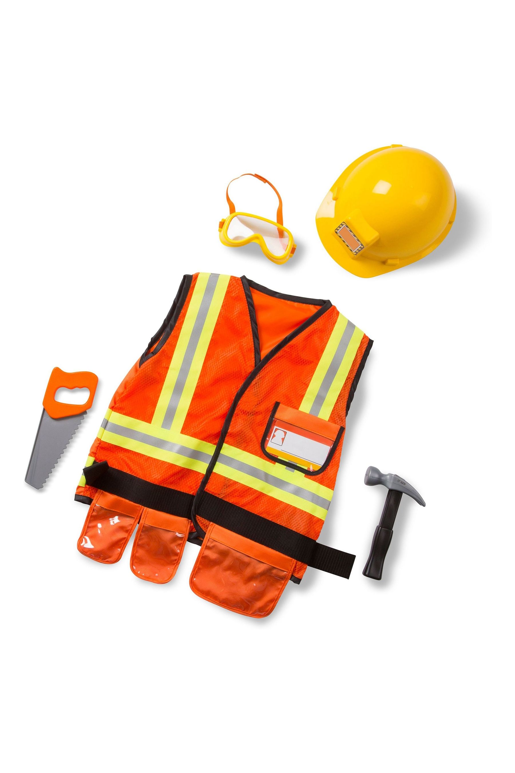 Buy Melissa Doug Multi Construction Worker Role Play Costume Set from the Next UK online shop