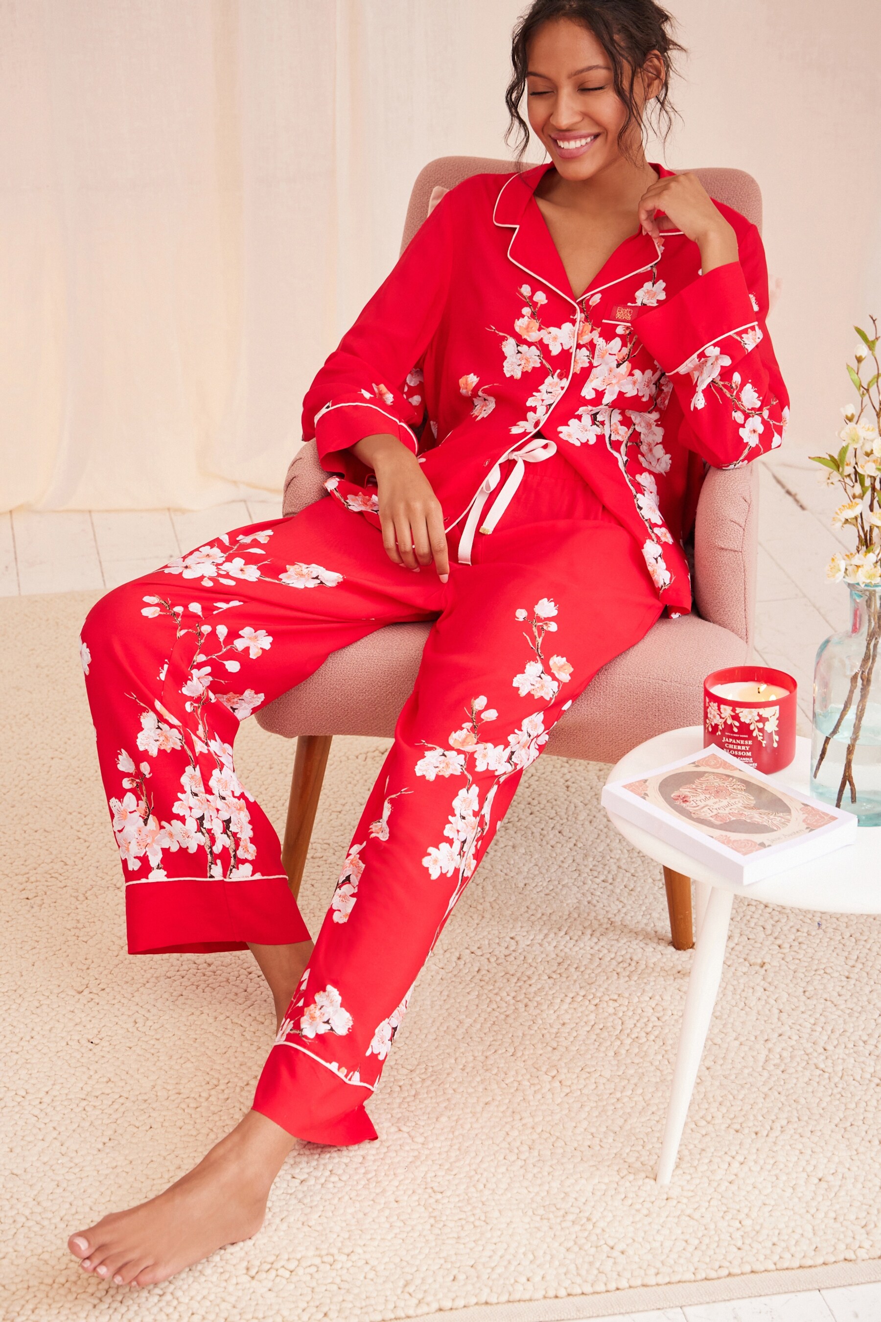 Buy Bath Body Works Button Through Pyjama Set from the Next UK online shop