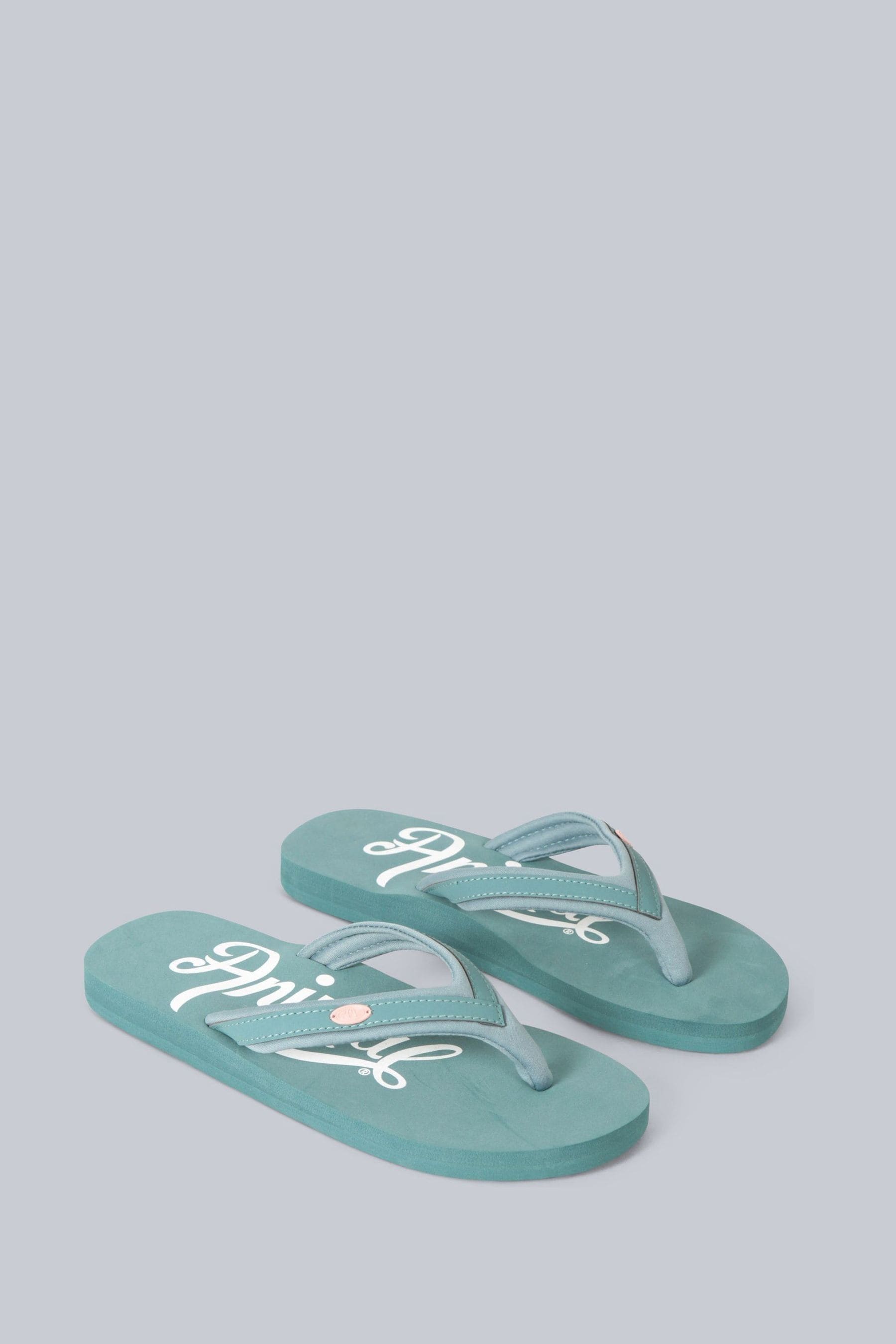 Buy Animal Green Womens Swish Flip Flops from Next Luxembourg