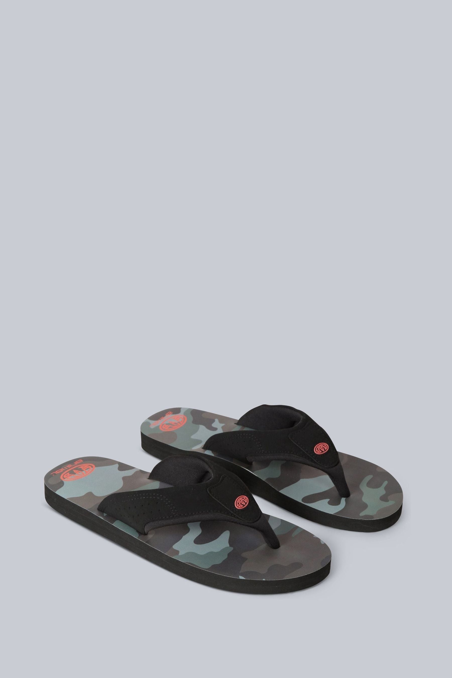 Buy Animal Green Light Mens Jekyl Flip Flops from Next Luxembourg
