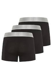 Calvin Klein Black Sustainable Steel Trunks 3 Pack - Image 5 of 5