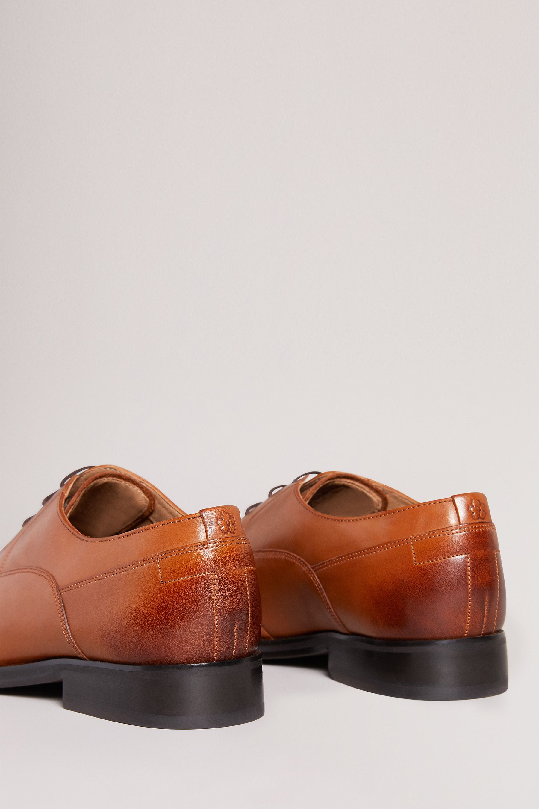 Buy Ted Baker Light Brown Kampten Formal Leather Derby Shoes from Next Luxembourg
