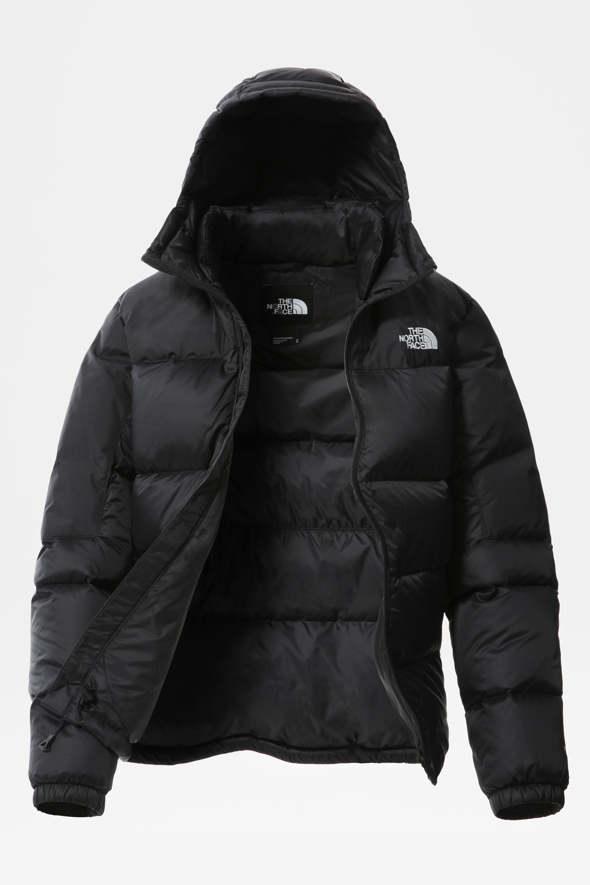 The North Face Black Diablo Down Hooded Jacket - Image 17 of 19