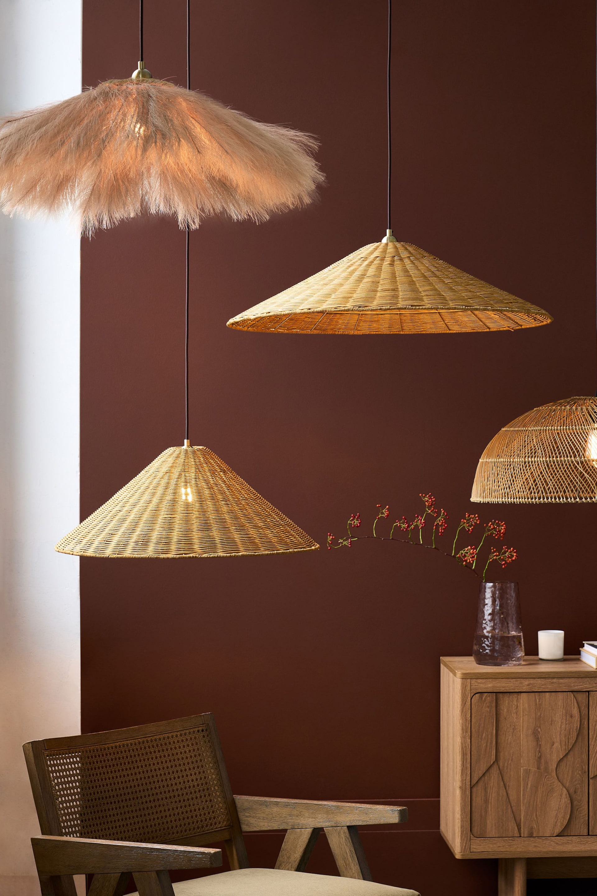 Natural Pampas Easy Fit Shade - Image 4 of 4