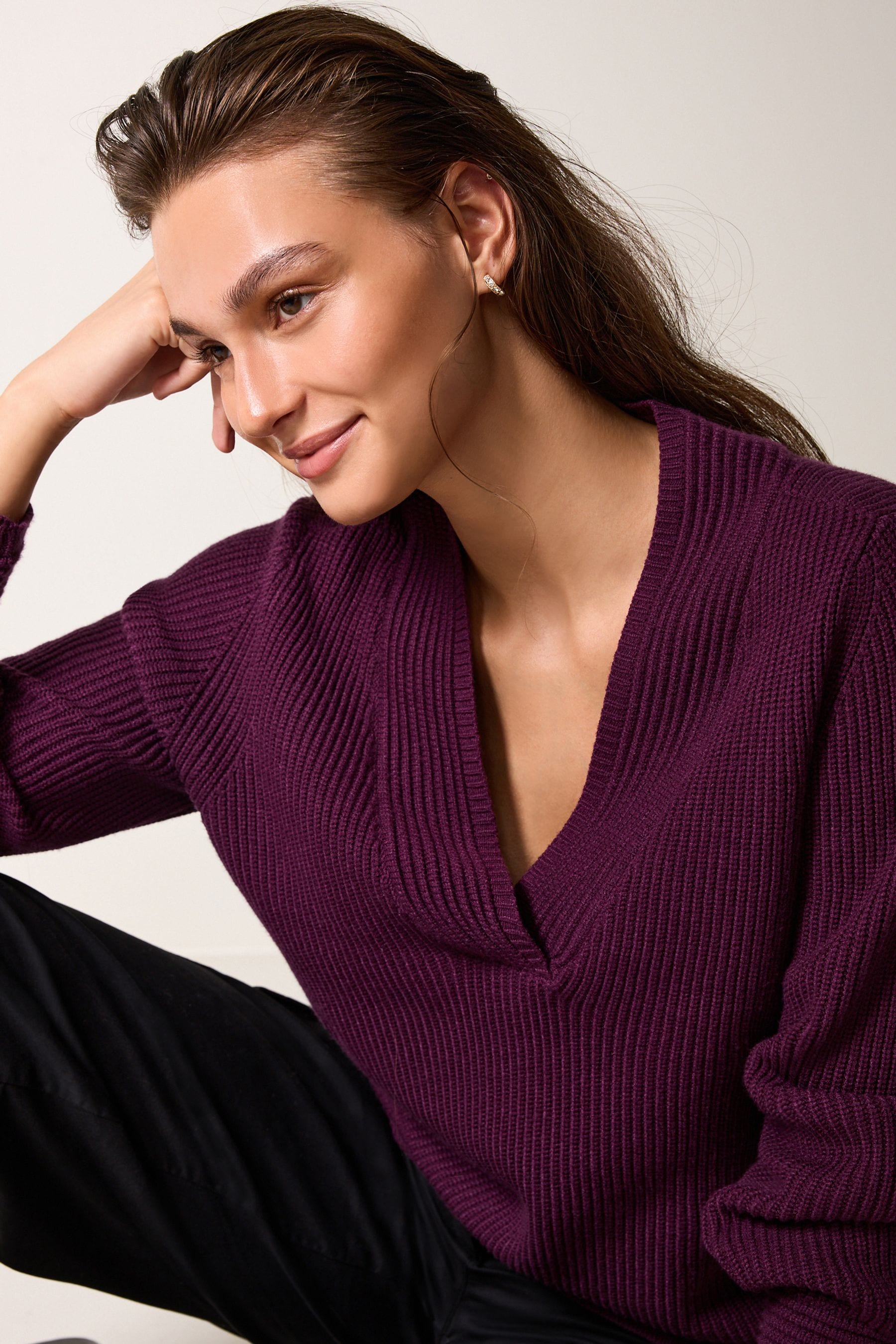 Next v neck jumper womens top