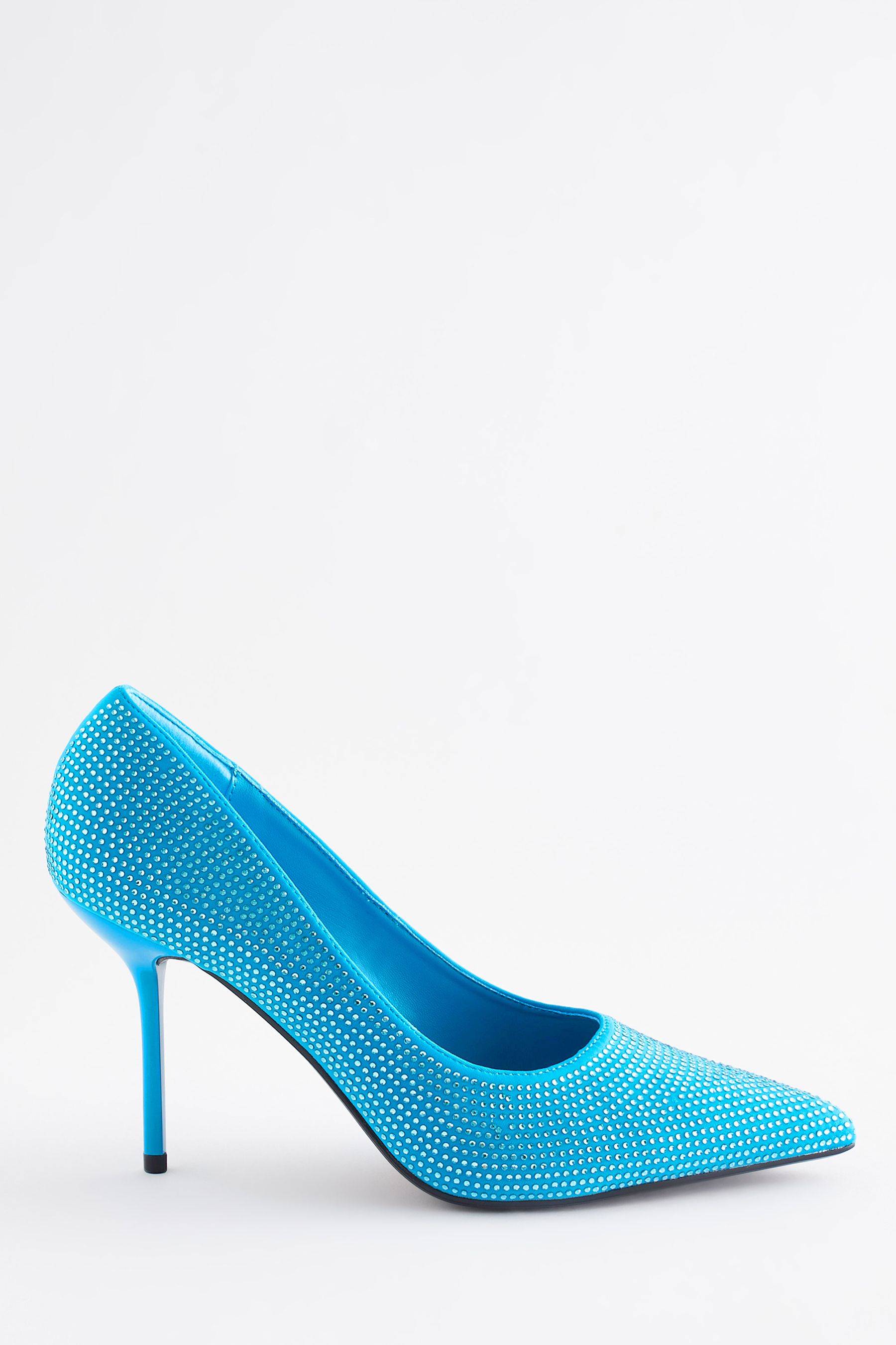 Jewelled court shoes hot sale