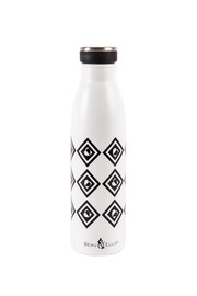 Navigate Black Monochrome 500ml Drinks Bottle - Image 2 of 2