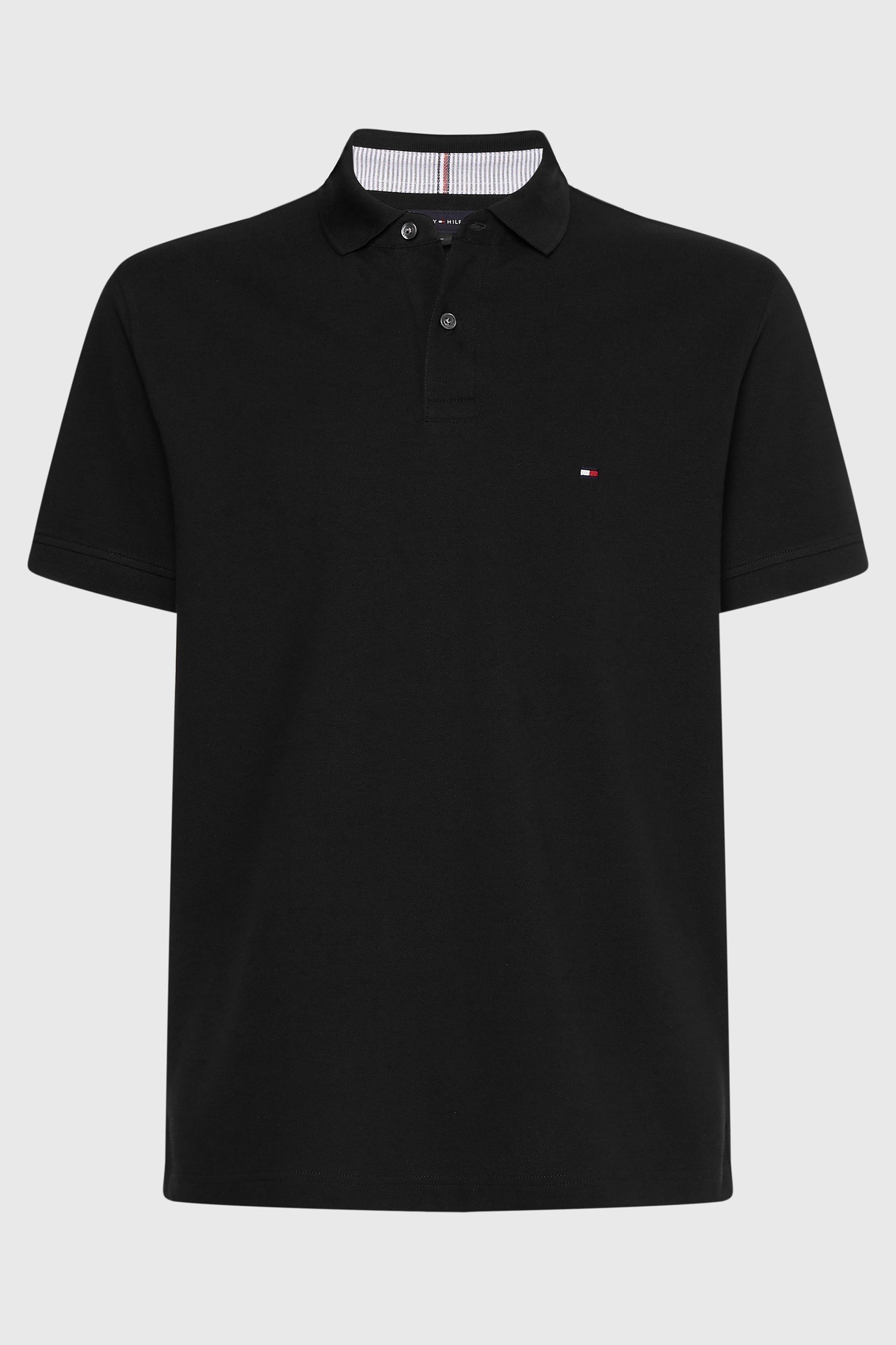 Tommy Hilfiger Black 1985 Regular Fit Polo Shirt