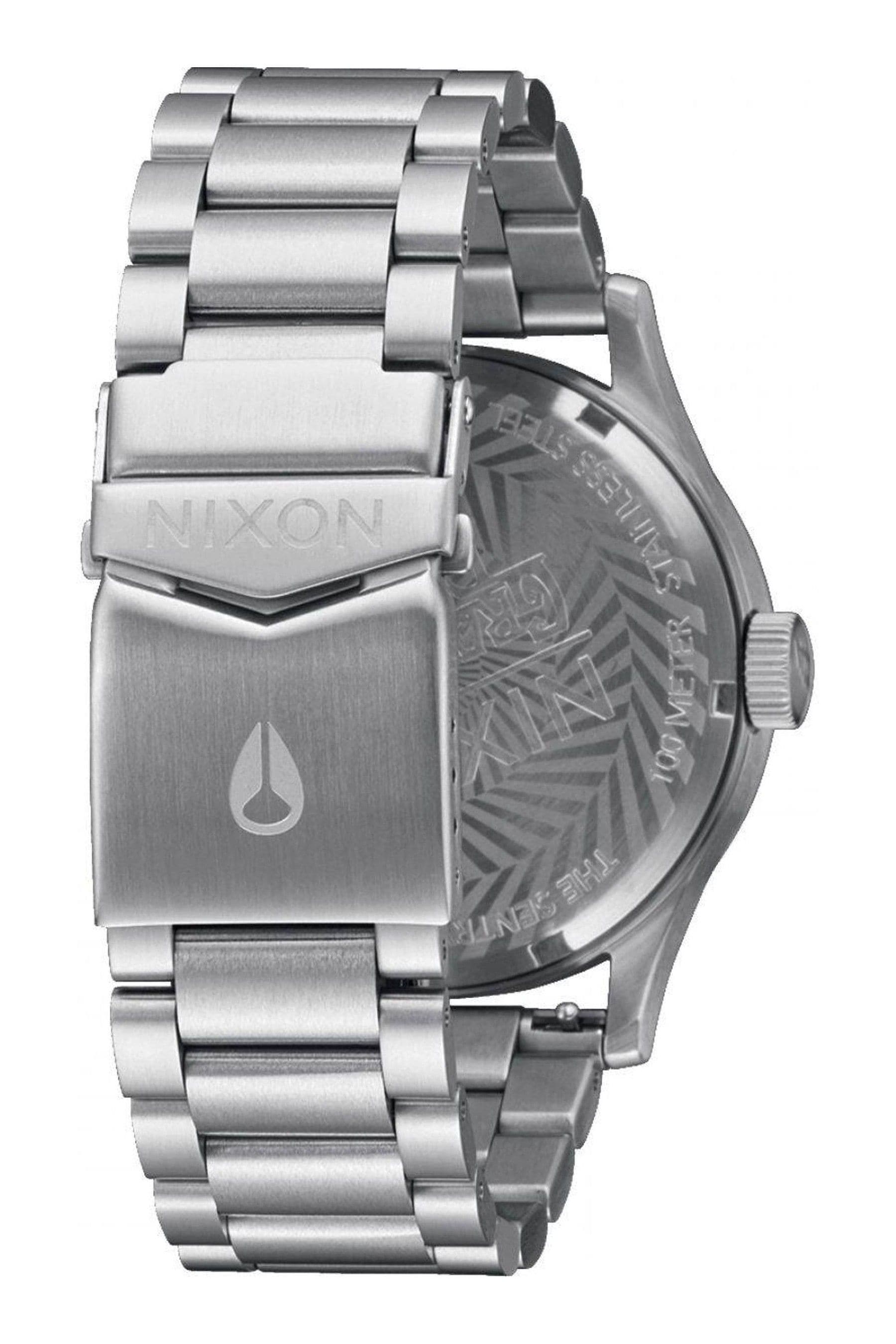 Nixon sentry silver outlet
