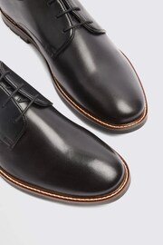 MOSS Black Rogue Plain John Carter Derby Shoes - Image 4 of 4