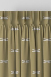 Sophie Allport Mustard Yellow Dragonfly Made To Measure 100% Cotton Curtains - Image 5 of 9