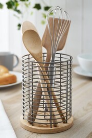 Grey Malvern Wire Utensil Holder - Image 1 of 3