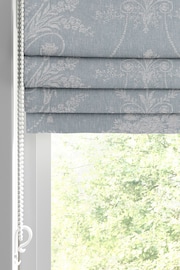 Laura Ashley Blue Josette Woven Made To Measure Roman Blind - Image 4 of 6