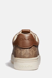 Coach Lowline Jacquard Print Trainers - Image 3 of 4