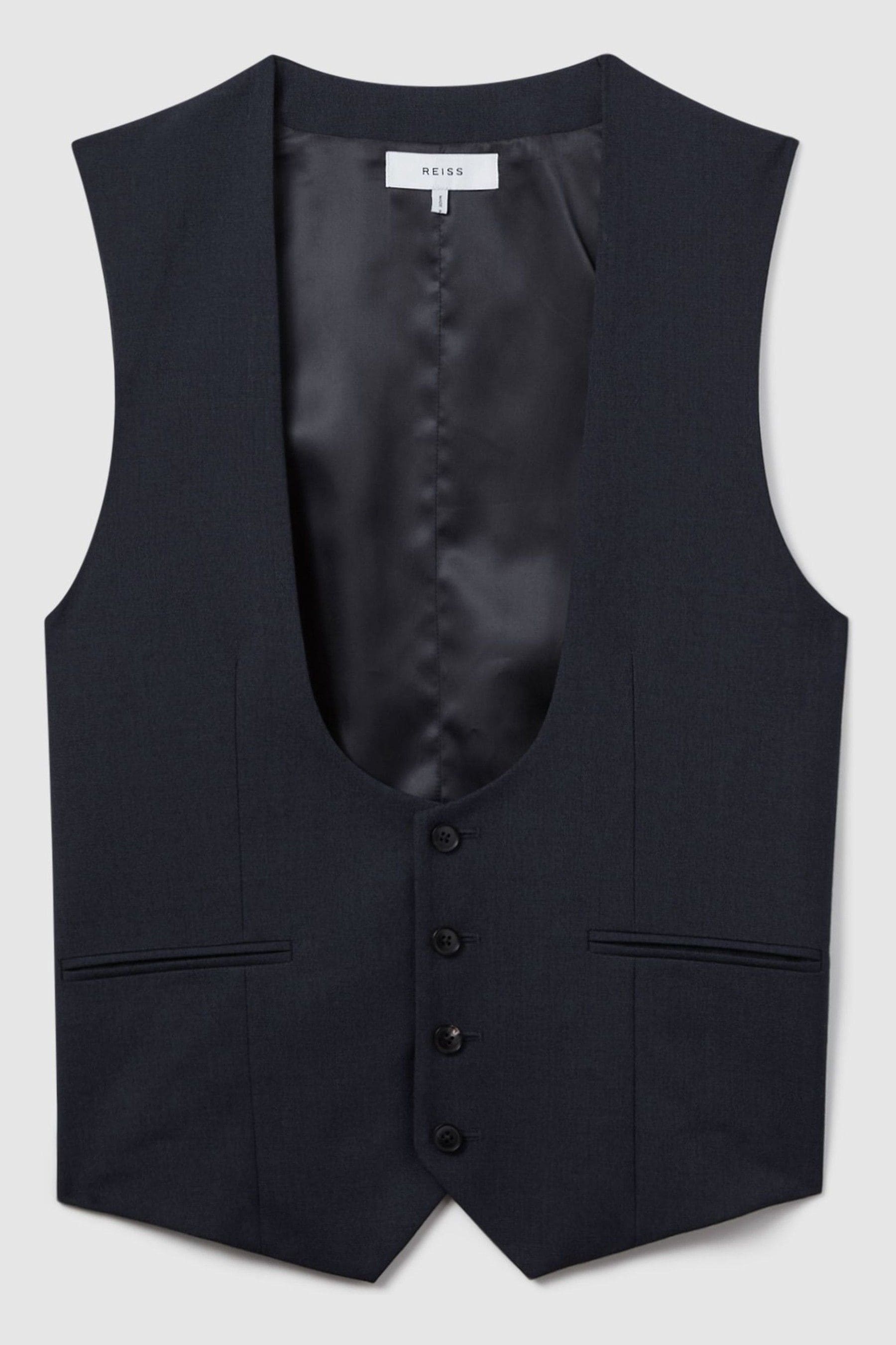 Mens black horseshoe waistcoat shop