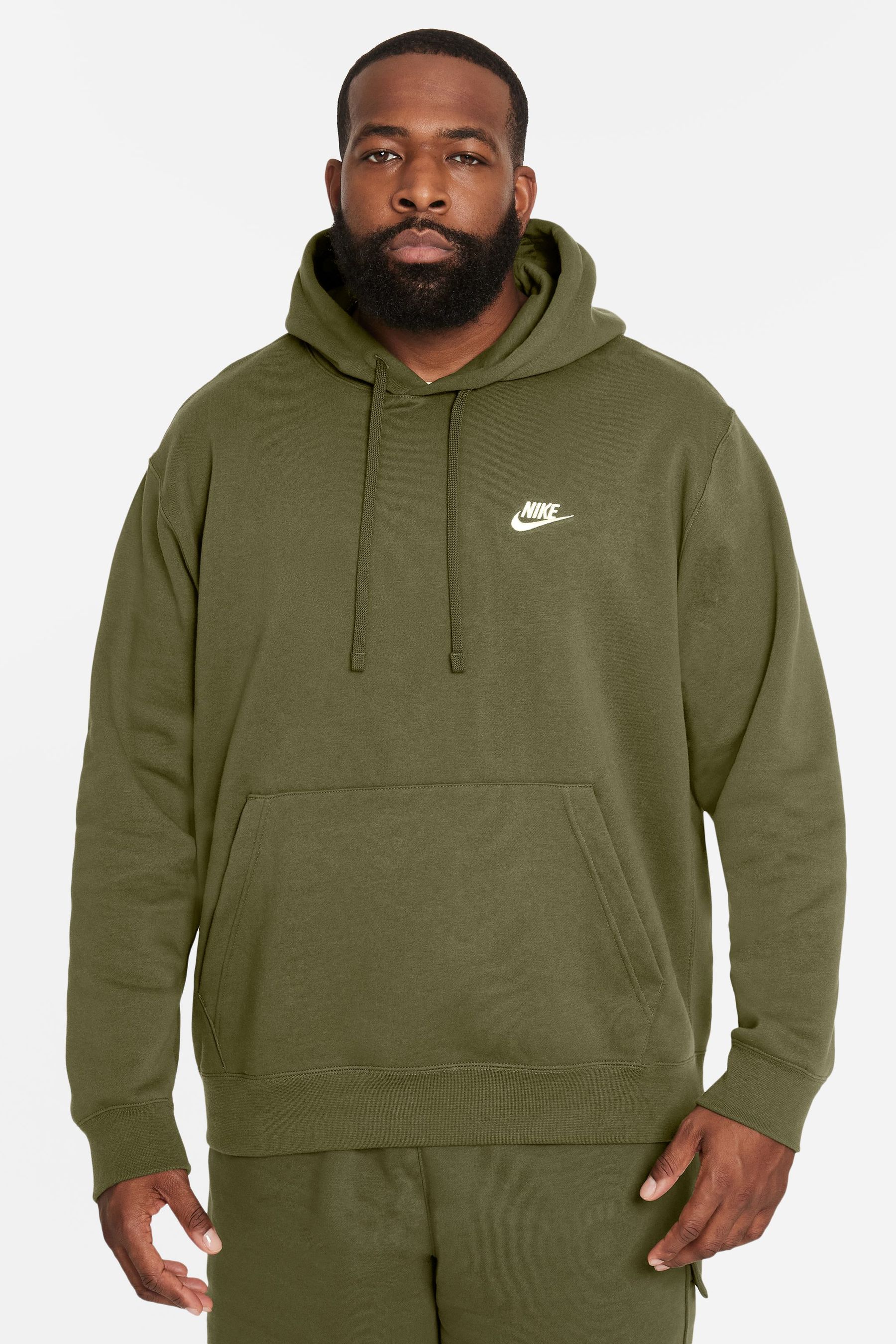 Olive hoodie nike sale
