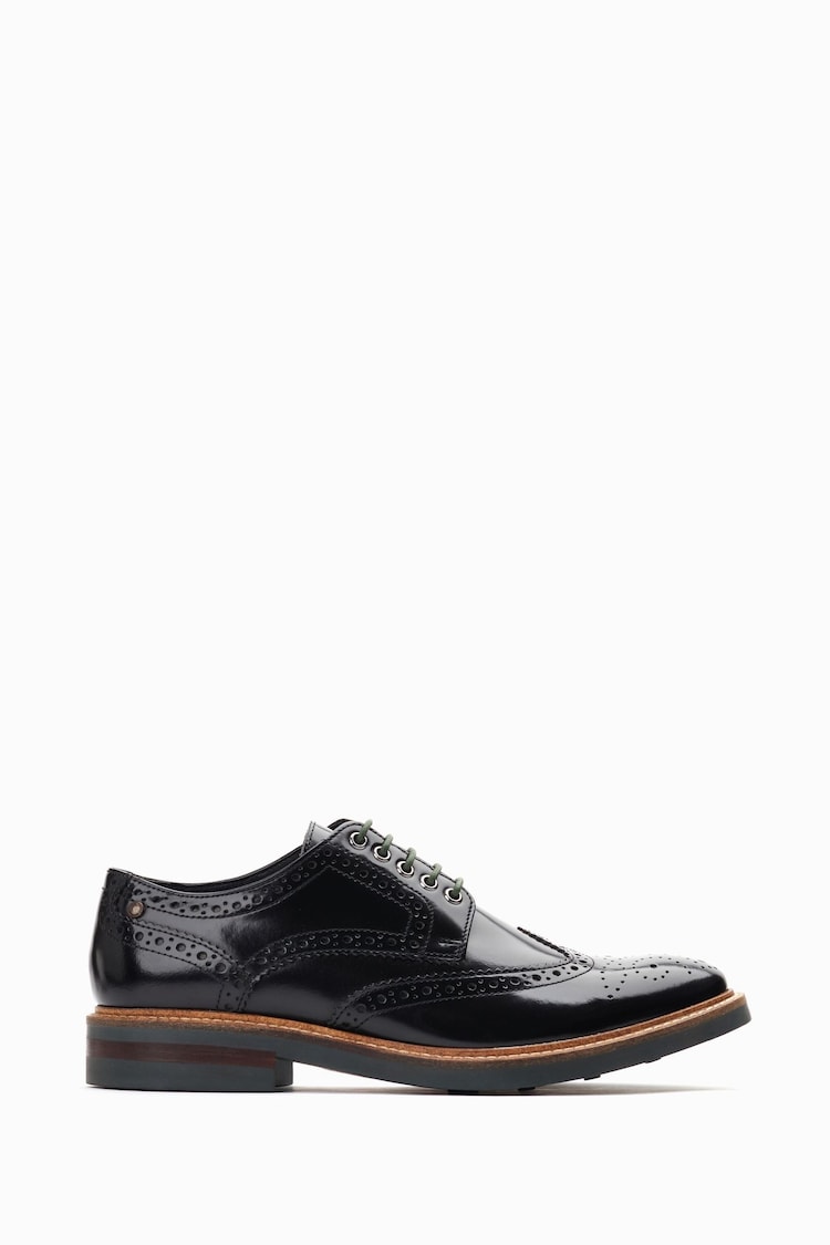 Base London Woburn Lace Up Brogue Shoes - Image 1 of 6