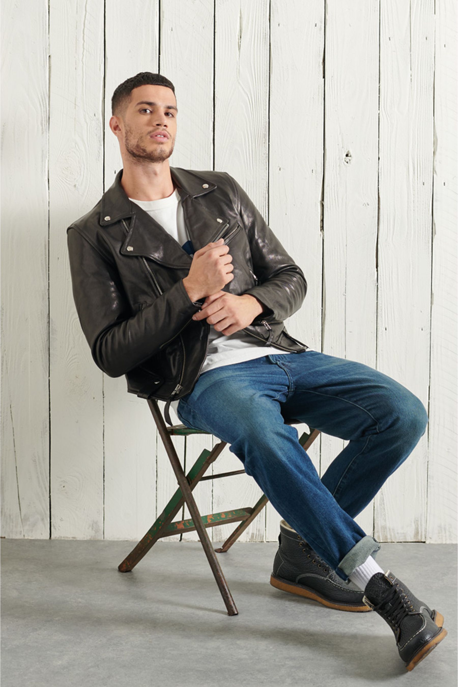 Acheter Perfecto Superdry Limited Edition Dry en cuir from Next Luxembourg