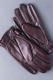 Lakeland Leather Cognac Martin Leather Gloves - Image 2 of 4