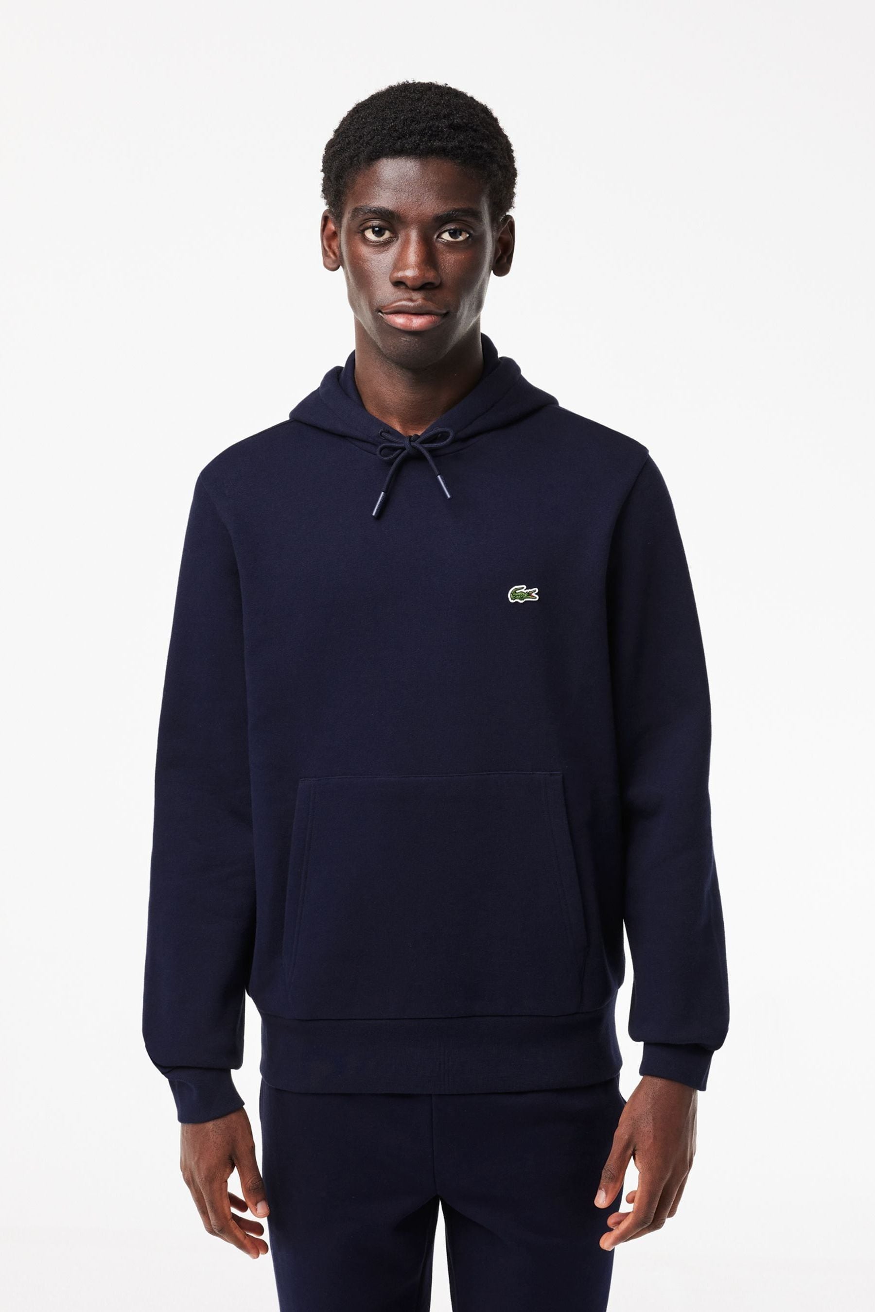 Lacoste Logo Cotton Hoodie