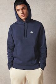 Lacoste Logo Cotton Hoodie - Image 1 of 11