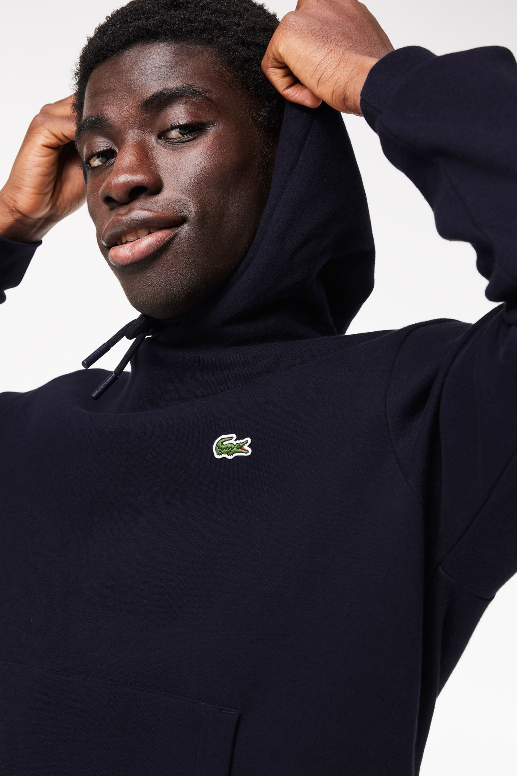 Lacoste mens hoodie outlet